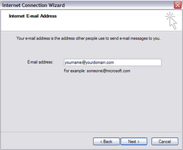 Outlook Express Email Setup Step 5