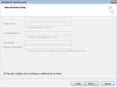 Microsoft Outlook 2007 Email Setup Step 4
