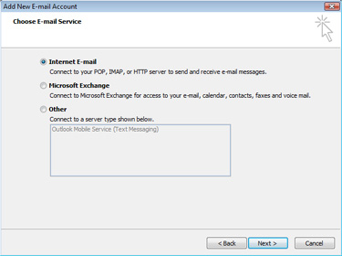 Microsoft Outlook 2007 Email Setup Step 5